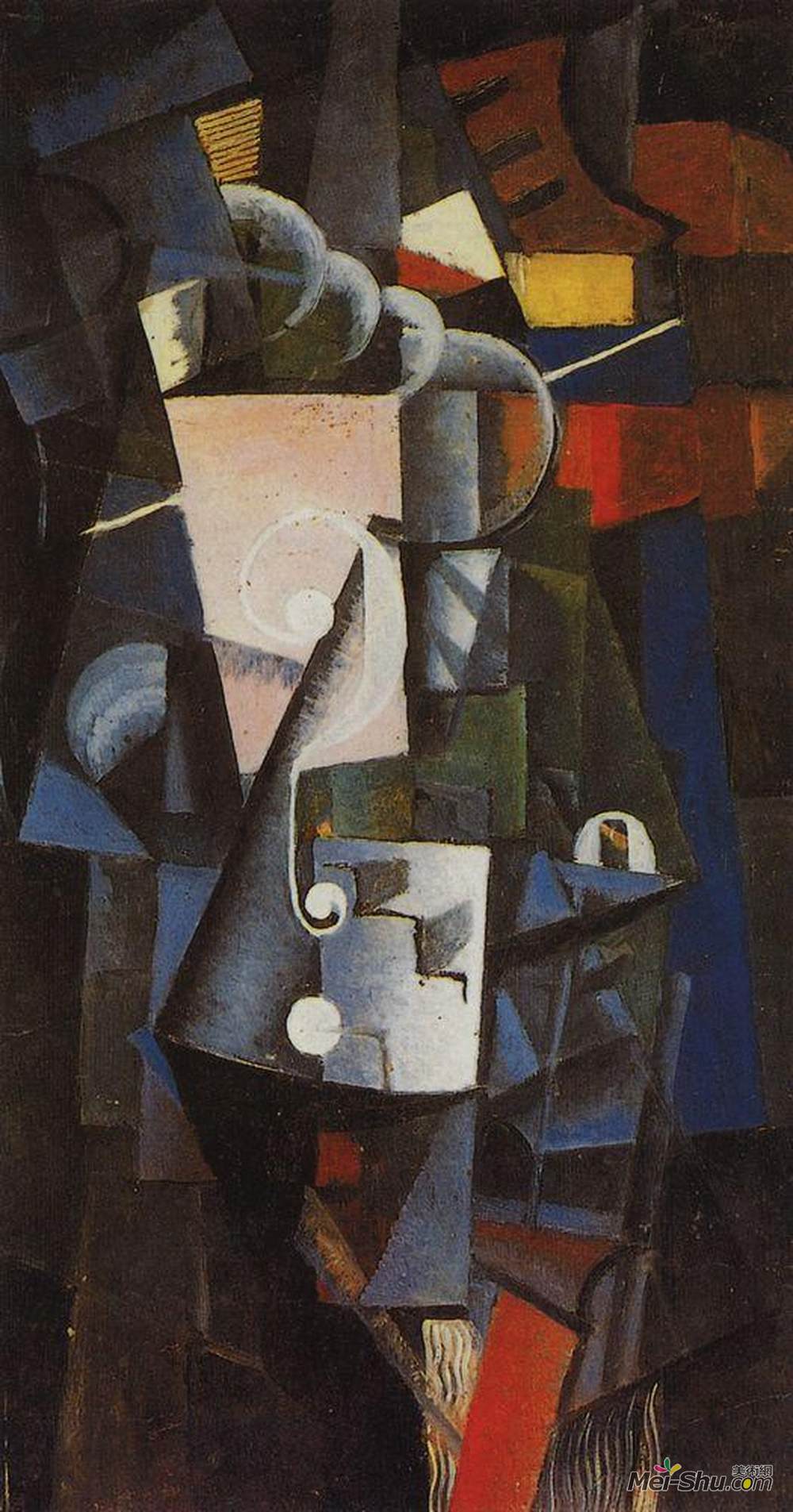 卡西米尔·马列维奇(Kazimir Malevich)高清作品《虚荣盒子》