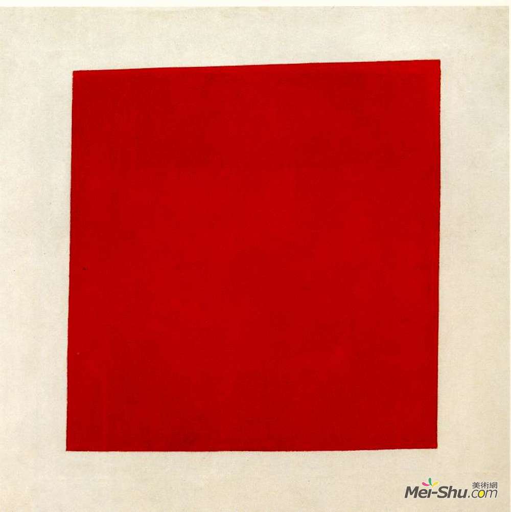 卡西米尔·马列维奇(Kazimir Malevich)高清作品《红场》