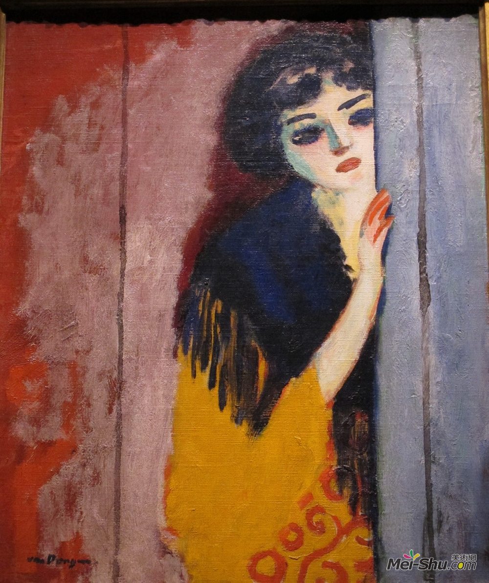 凯斯·凡·东根(Kees van Dongen)高清作品《吉普赛（好奇）》