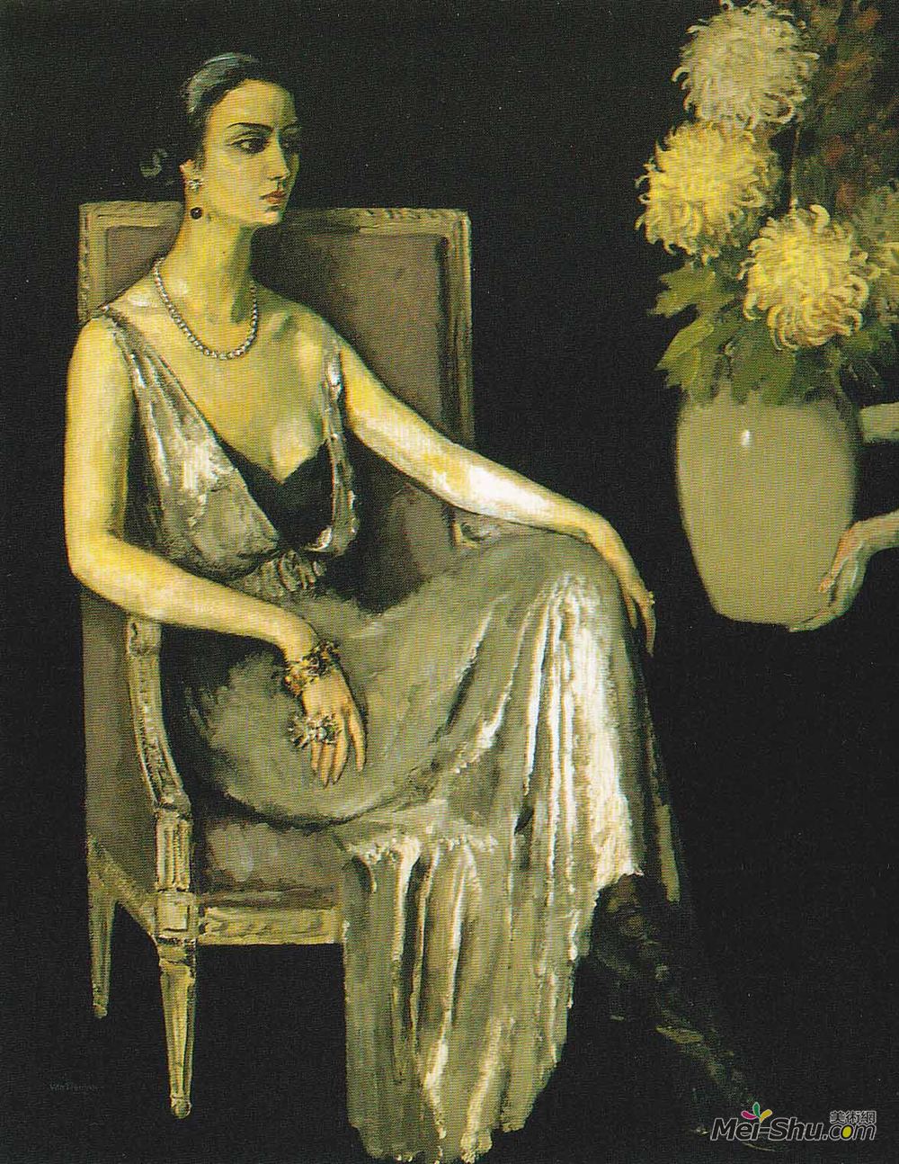 凯斯·凡·东根(Kees van Dongen)高清作品《斯芬克司》