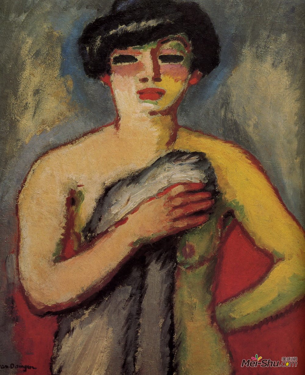 凯斯·凡·东根(Kees van Dongen)高清作品《费尔南德奥利维尔的肖像》