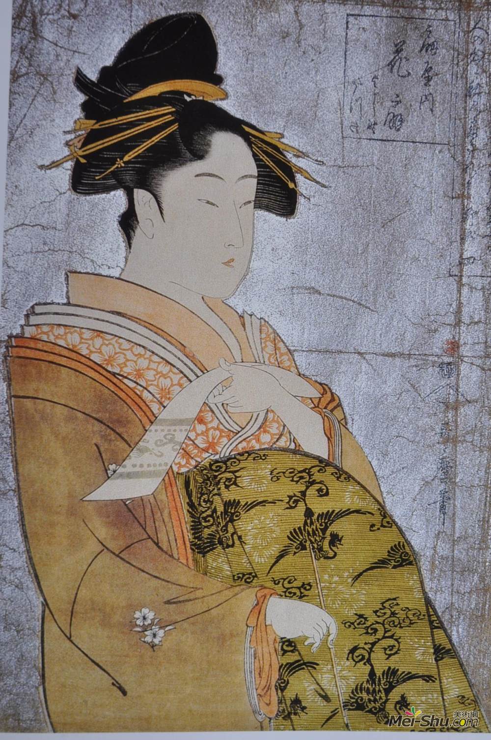 喜多川歌麿(Kitagawa Utamaro)高清作品《奥兰安纳奥吉》