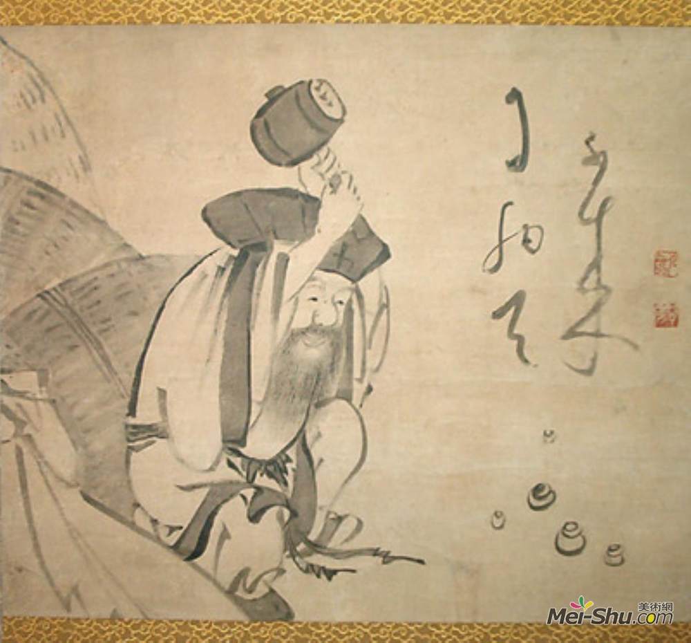 弘巌玄猊(Kogan Gengei)高清作品《大黑》