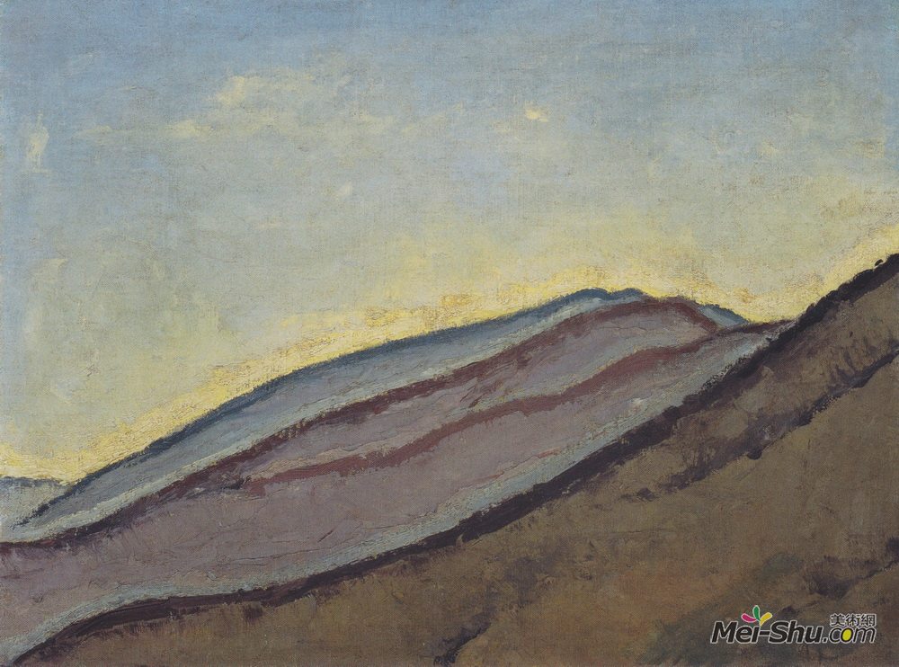 科罗曼·莫塞尔(Koloman Moser)高清作品《山坡》