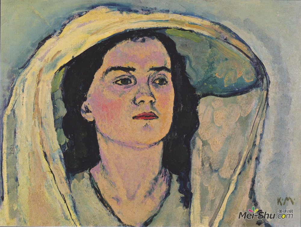 科罗曼·莫塞尔(Koloman Moser)高清作品《石窟中的维纳斯画像研究》