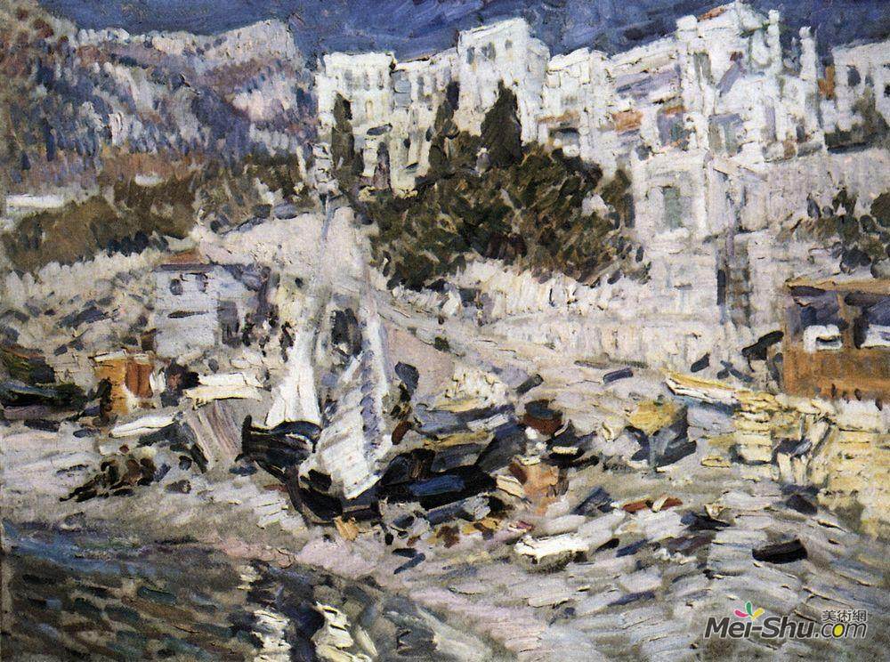 康斯坦丁·柯罗文(Konstantin Korovin)高清作品《阿拉普卡》