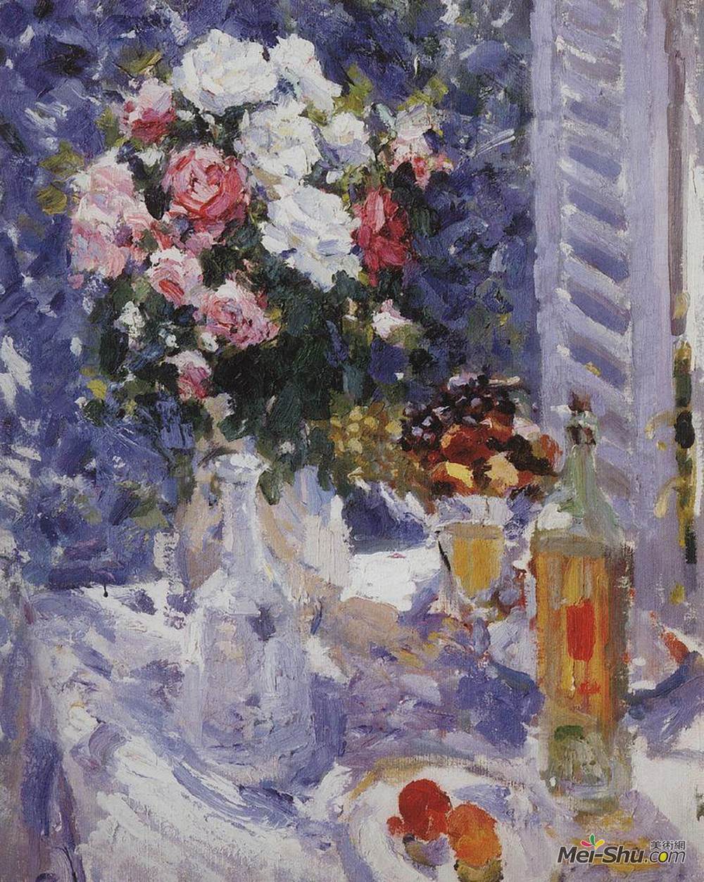 康斯坦丁·柯罗文(Konstantin Korovin)高清作品《花果》