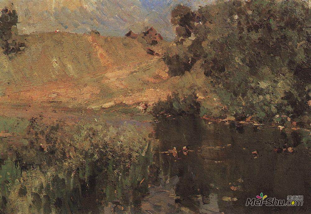 康斯坦丁·柯罗文(Konstantin Korovin)高清作品《夏天》