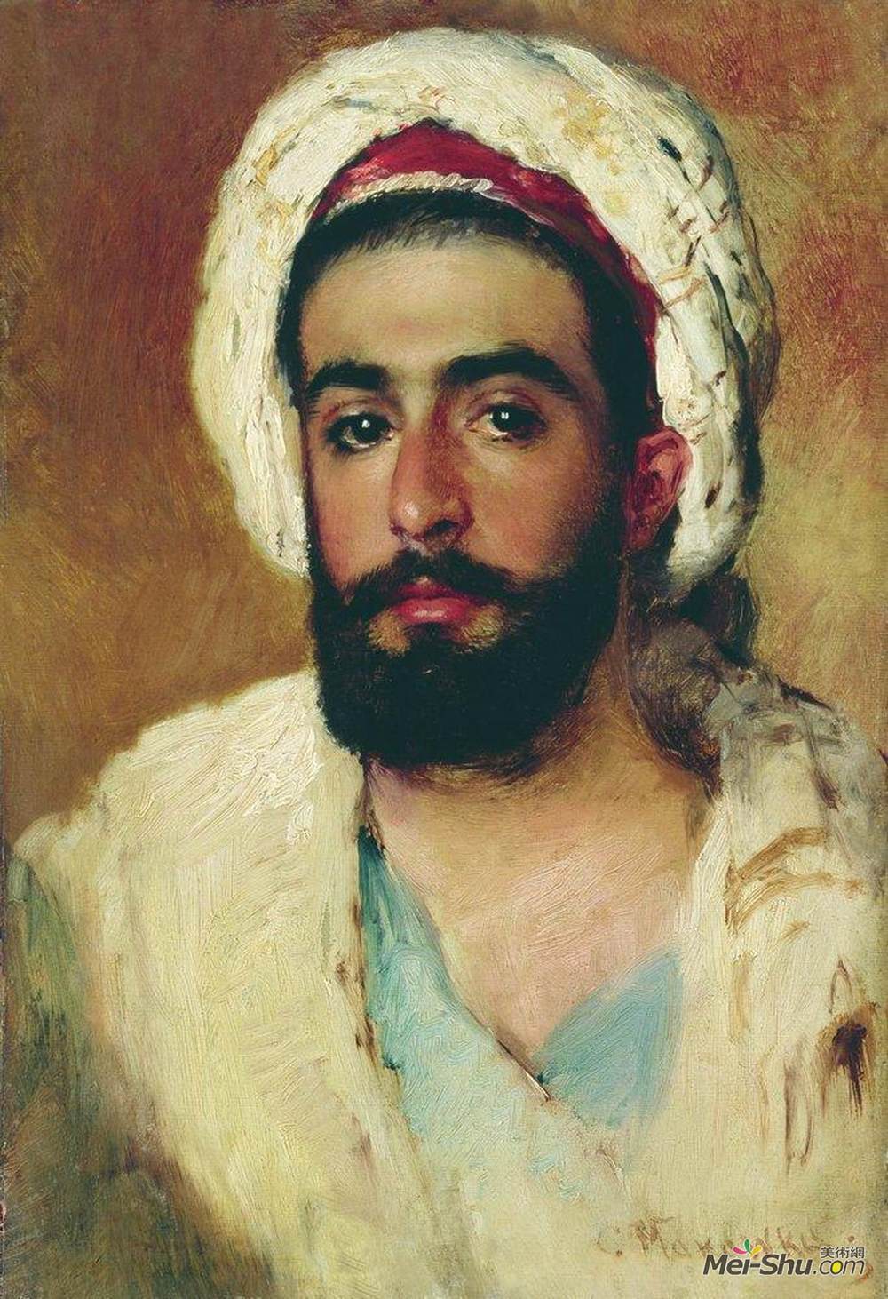 康斯坦丁·马科夫斯基(Konstantin Makovsky)高清作品《贝都因人》