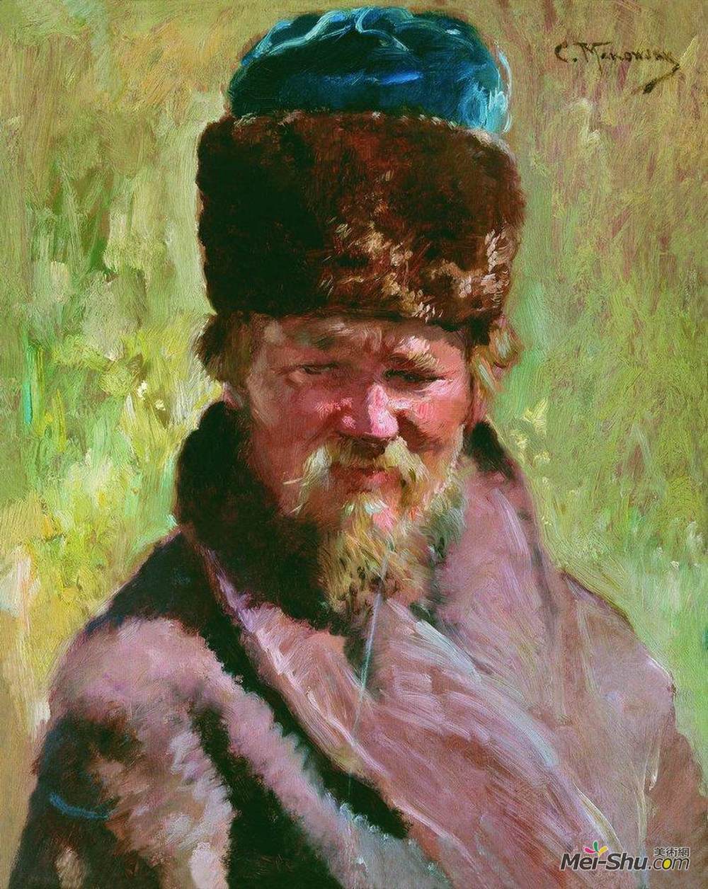 康斯坦丁·马科夫斯基(Konstantin Makovsky)高清作品《马车夫》