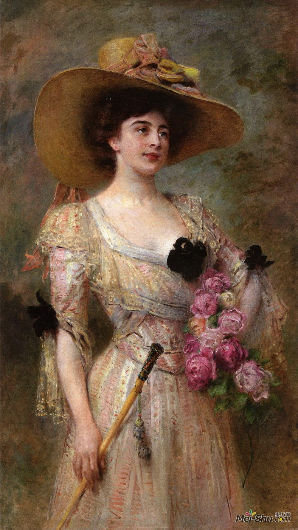 康斯坦丁·马科夫斯基(Konstantin Makovsky)高清作品《漫步》