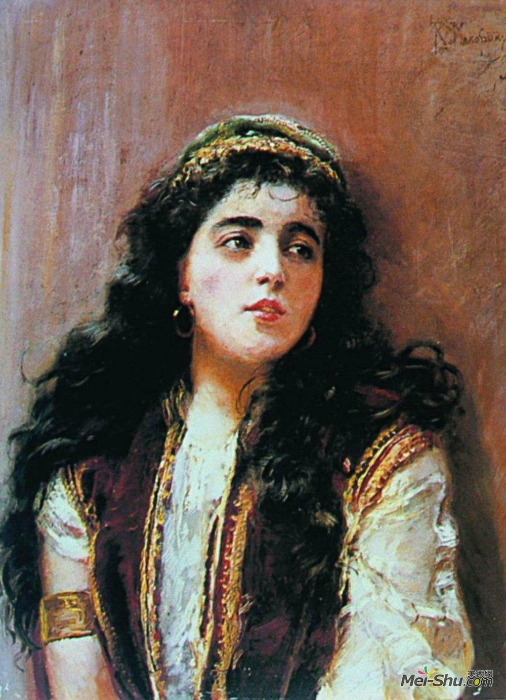 康斯坦丁·马科夫斯基(Konstantin Makovsky)高清作品《土耳其人》