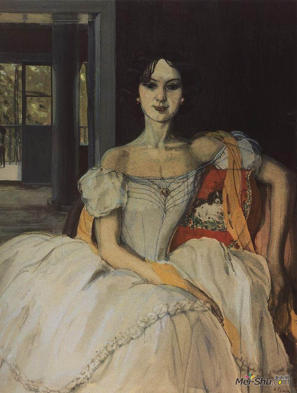 康斯坦丁·索莫夫(Konstantin Somov)高清作品《往日回响》