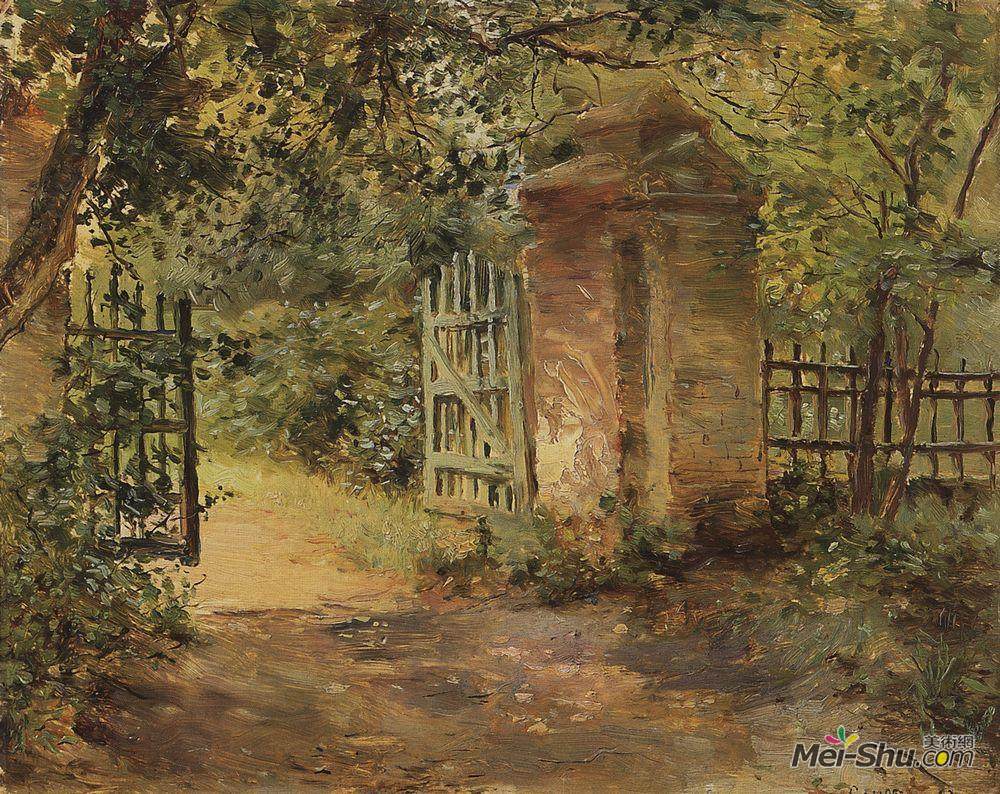 康斯坦丁·索莫夫(Konstantin Somov)高清作品《塞克林之路》