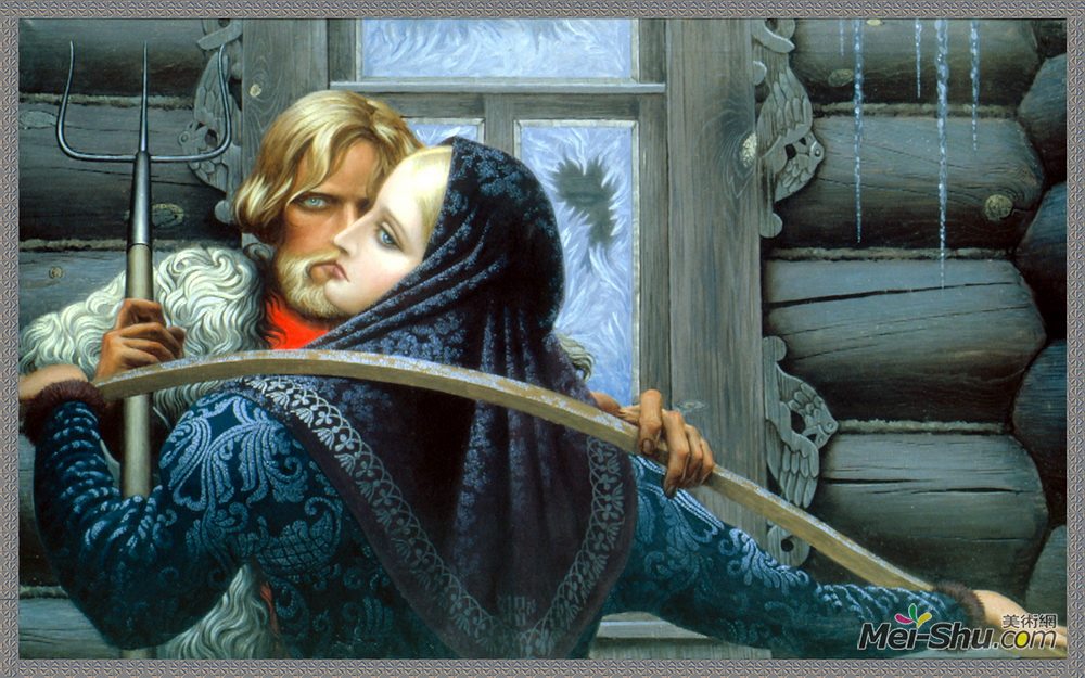 康斯坦丁·瓦西利耶夫(Konstantin Vasilyev)高清作品《在另一个窗口》