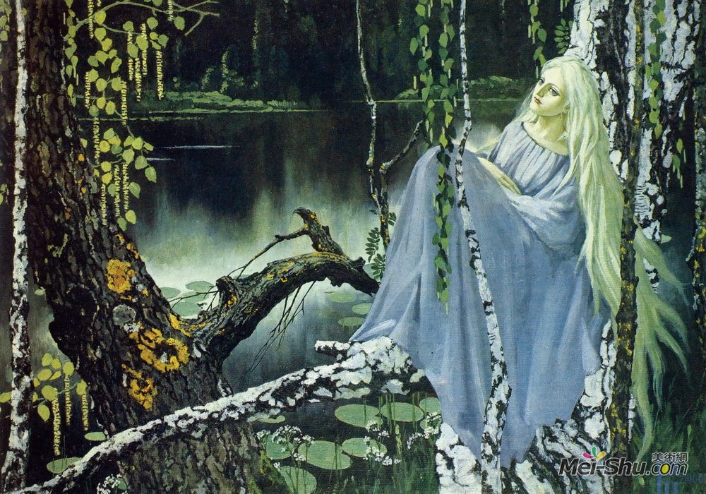 康斯坦丁·瓦西利耶夫(Konstantin Vasilyev)高清作品《美人鱼》