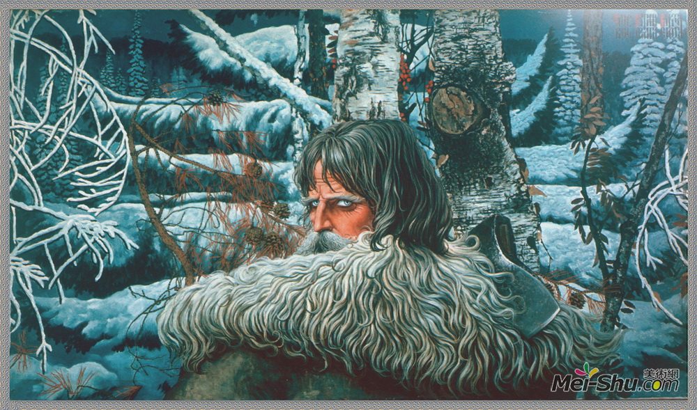 康斯坦丁·瓦西利耶夫(Konstantin Vasilyev)高清作品《北雕》