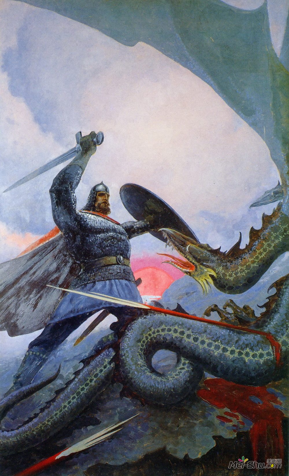 康斯坦丁·瓦西利耶夫(Konstantin Vasilyev)高清作品《On the bridge Kalinovoye》