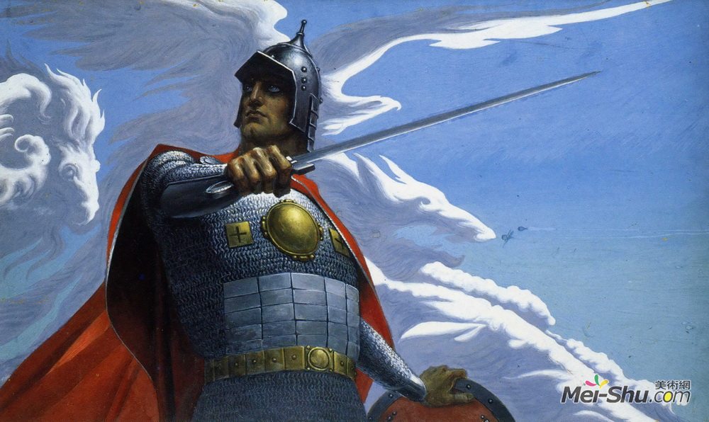 康斯坦丁·瓦西利耶夫(Konstantin Vasilyev)高清作品《俄罗斯骑士》