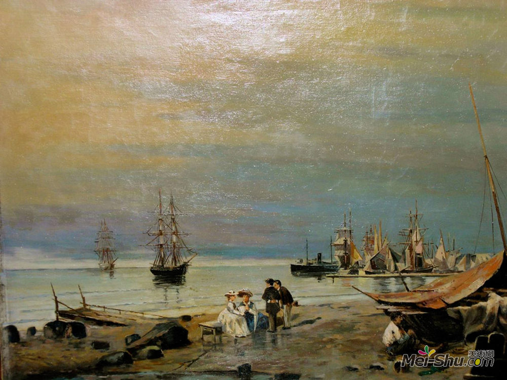 康斯坦丁·沃拉纳基思(Konstantinos Volanakis)高清作品《海景》
