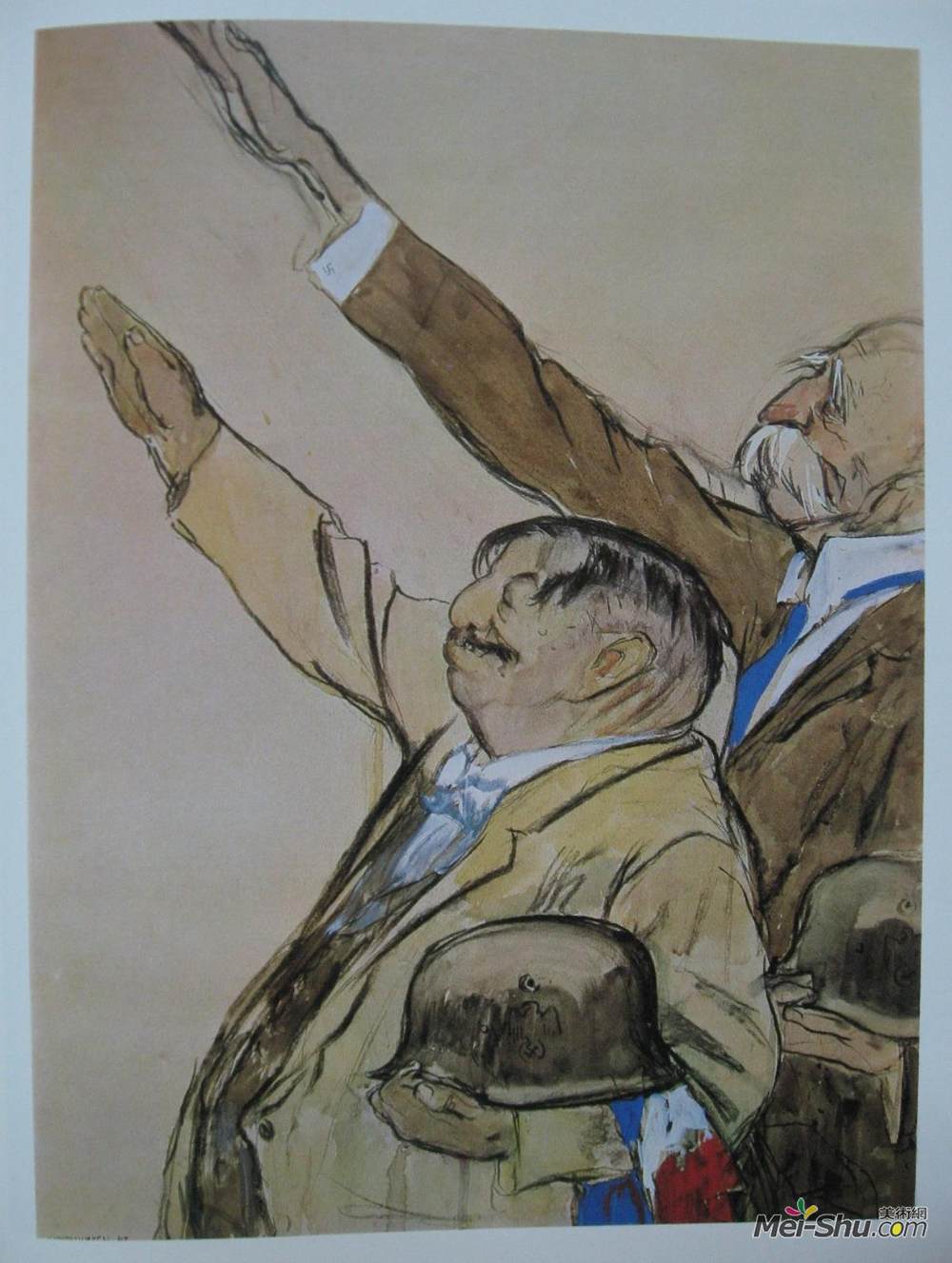 库克里尼客西(Kukryniksy)高清作品《无题》