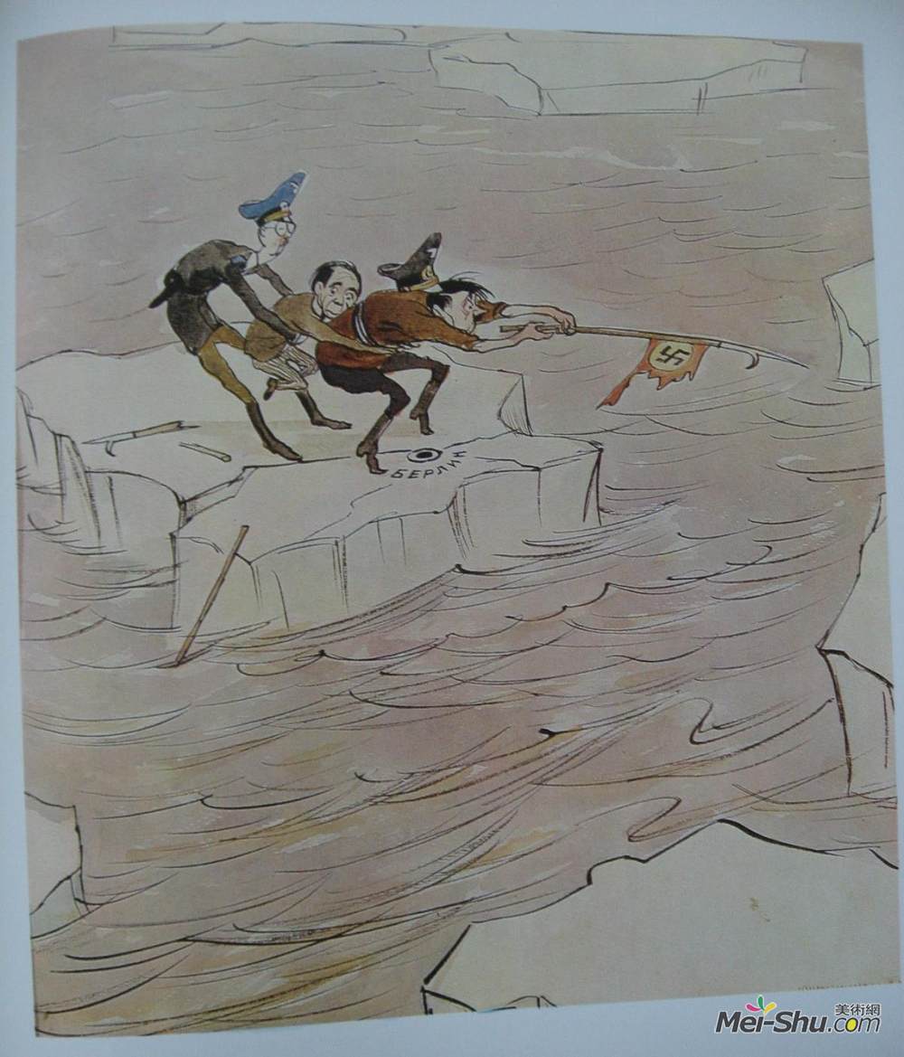 库克里尼客西(Kukryniksy)高清作品《无题》