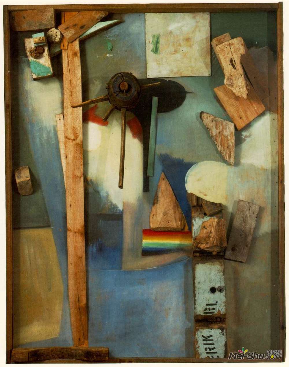 库尔特?施维特斯(Kurt Schwitters)高清作品《彩虹彩虹》