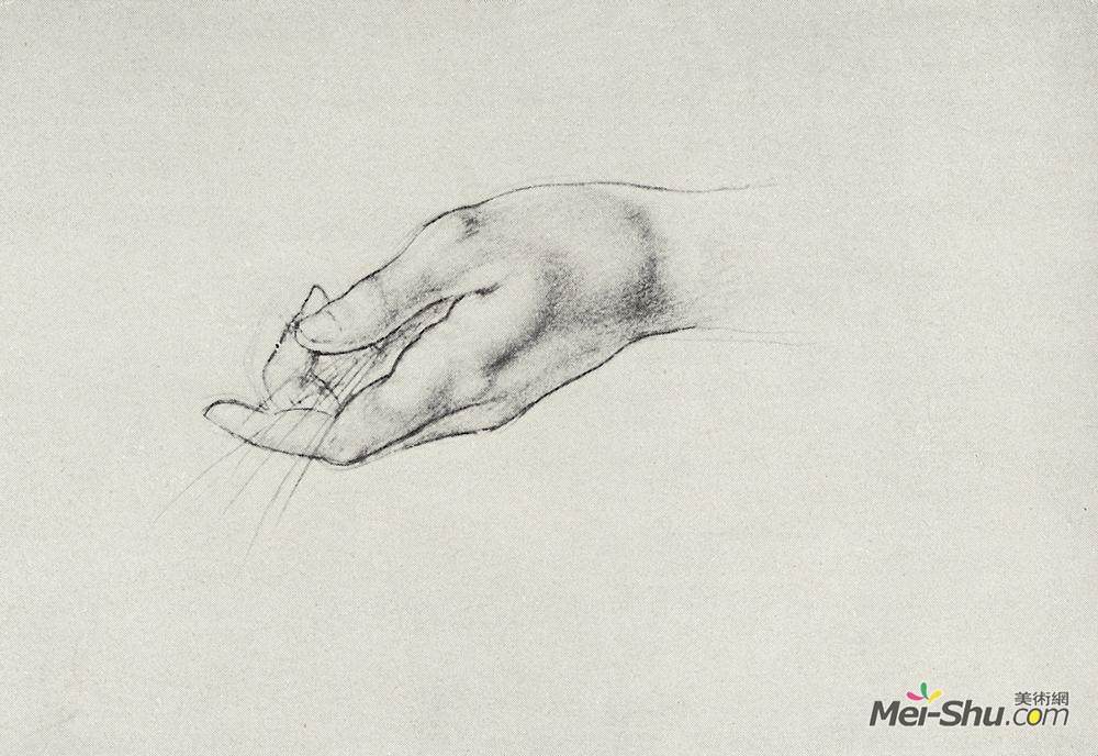 库兹马·彼得罗夫(Kuzma Petrov-Vodkin)高清作品《牵手》