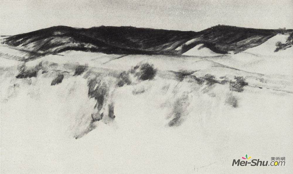 库兹马·彼得罗夫(Kuzma Petrov-Vodkin)高清作品《克拉苏林》