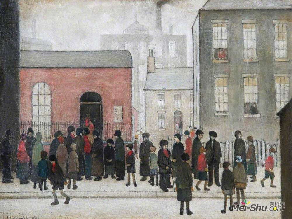 L·S·洛里(L. S. Lowry)高清作品《任务室》