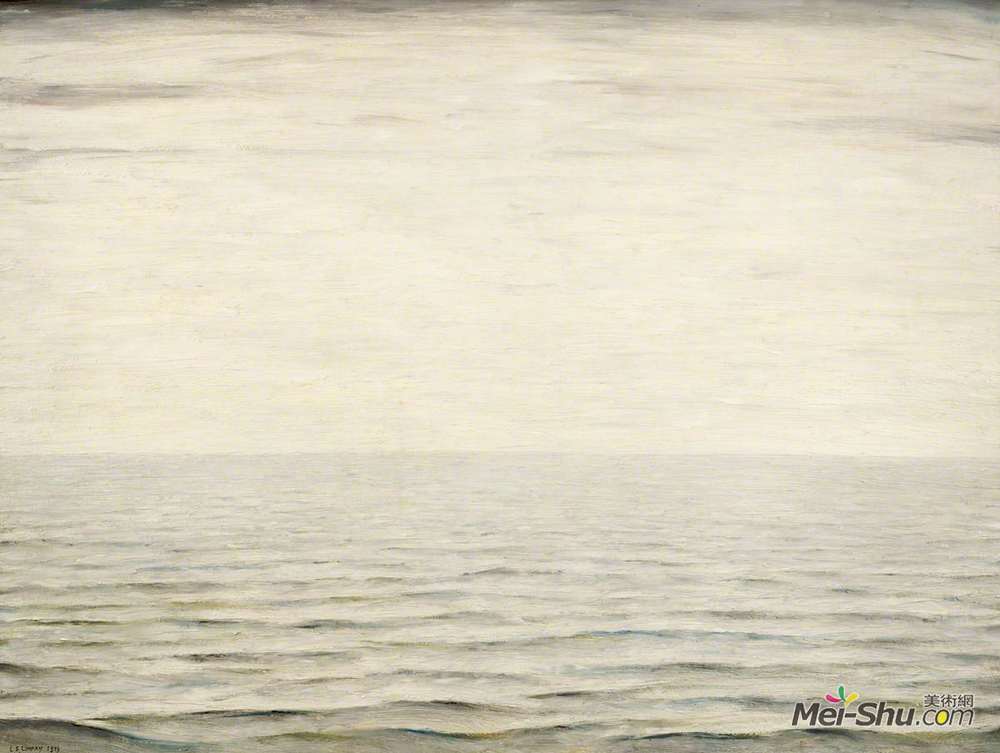 L·S·洛里(L. S. Lowry)高清作品《大海》