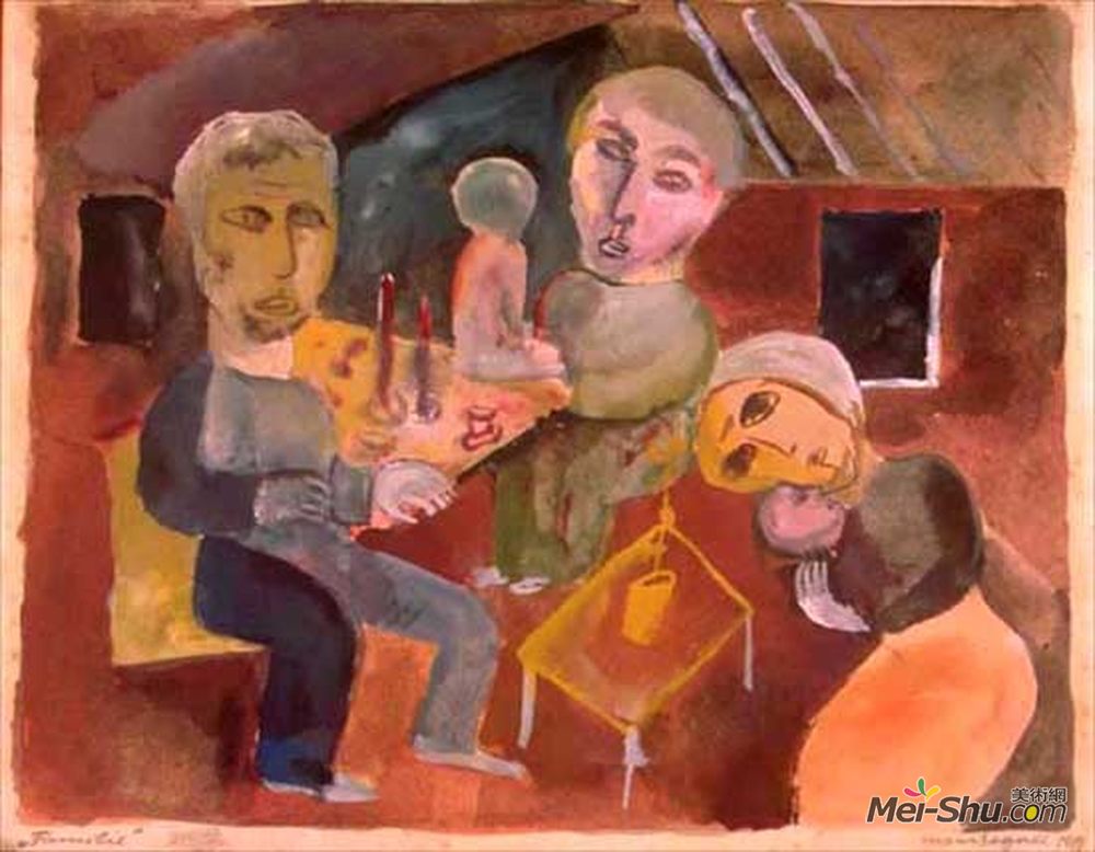 塞加尔(Lasar Segall)高清作品《未知标题》