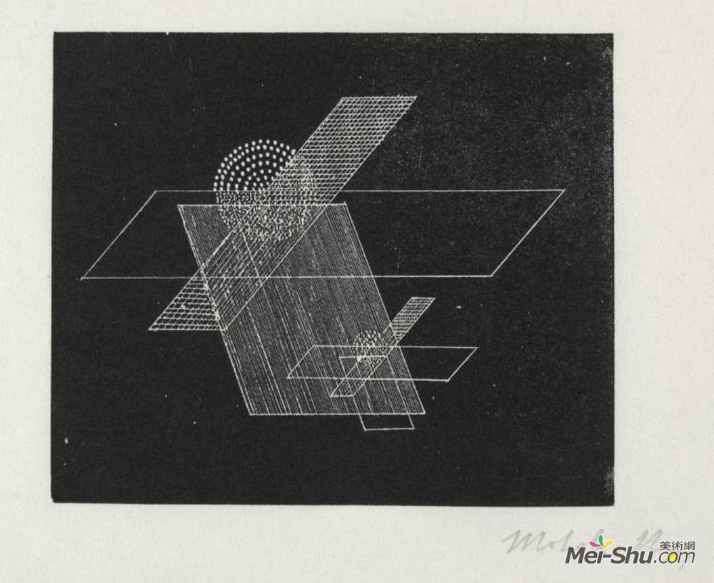 拉兹洛?莫霍利-纳吉(Laszlo Moholy-Nagy)高清作品《作文》