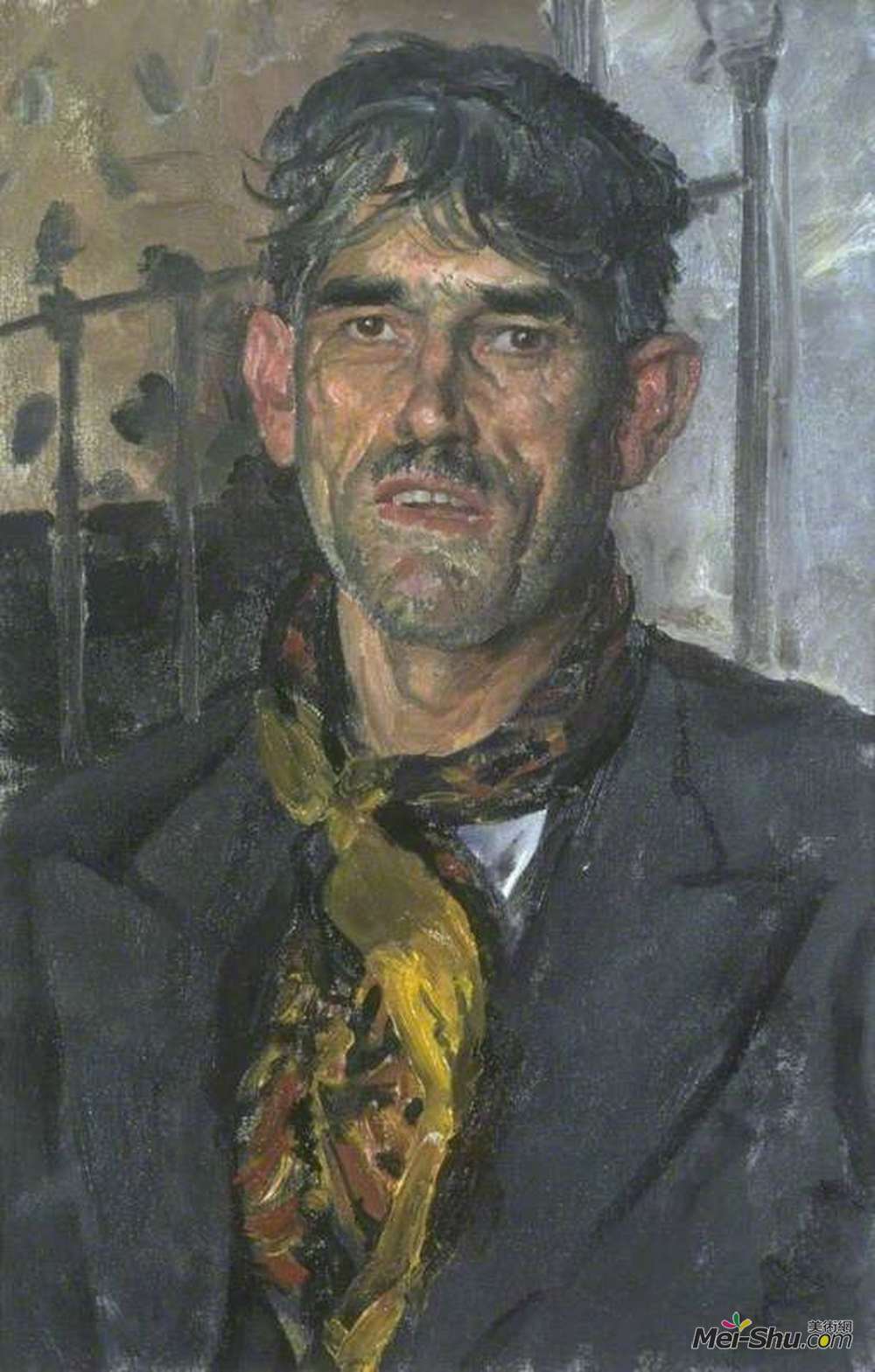 劳拉·奈特(Laura Knight)高清作品《吉普赛人》