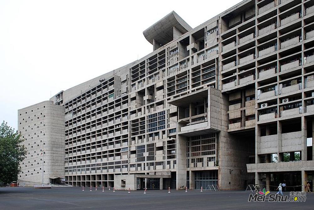 勒·柯布西耶(Le Corbusier)高清作品《秘书处昌迪加尔》