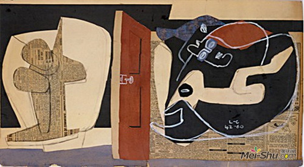 勒·柯布西耶(Le Corbusier)高清作品《Th&èmes Ubu Parurge et Alma Rio》