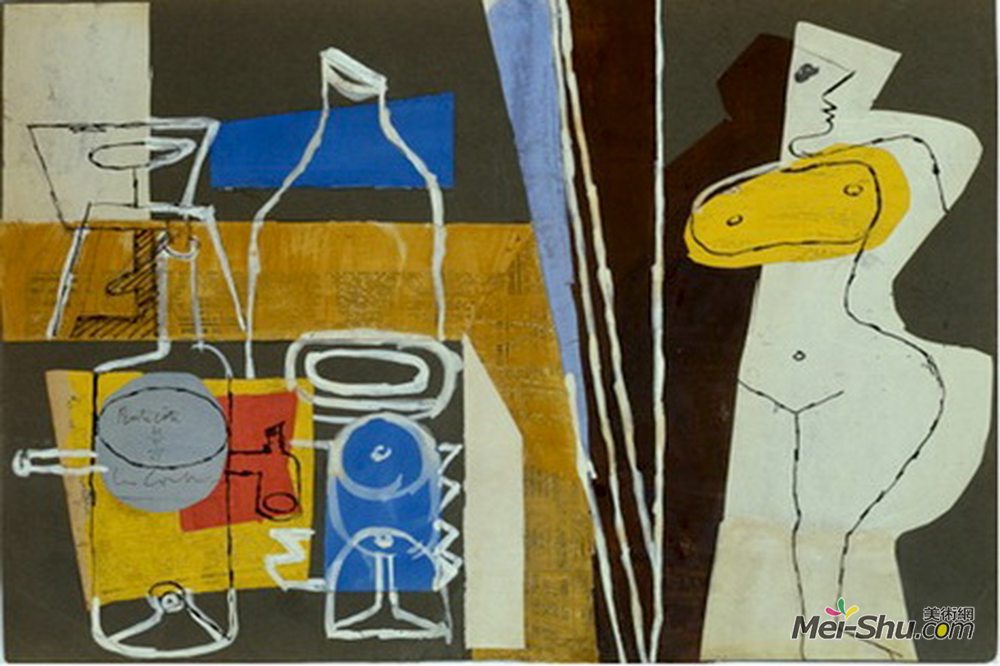 勒·柯布西耶(Le Corbusier)高清作品《Madame, la table est dress&ée》