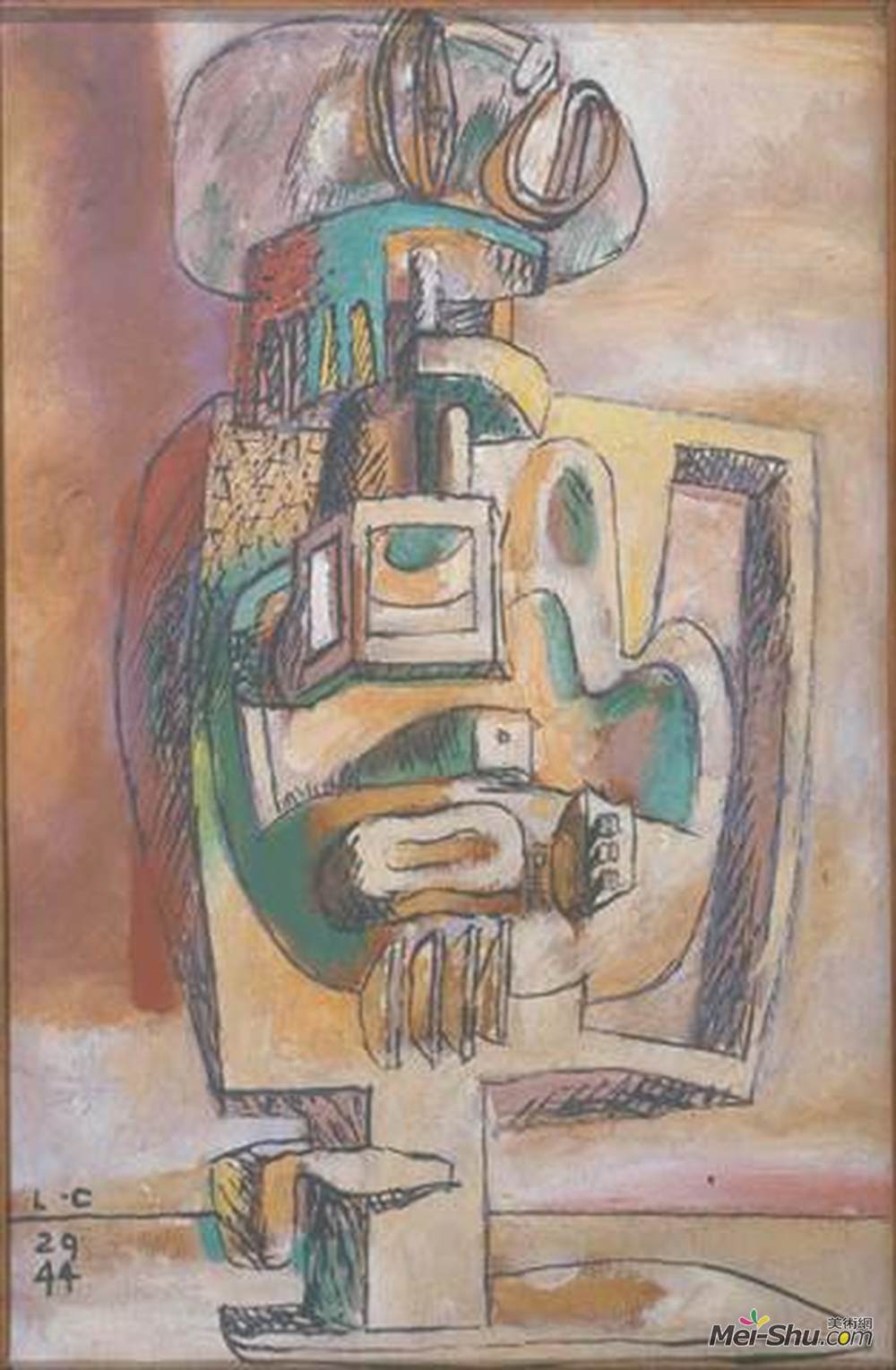 勒·柯布西耶(Le Corbusier)高清作品《Ubu (Totem)》