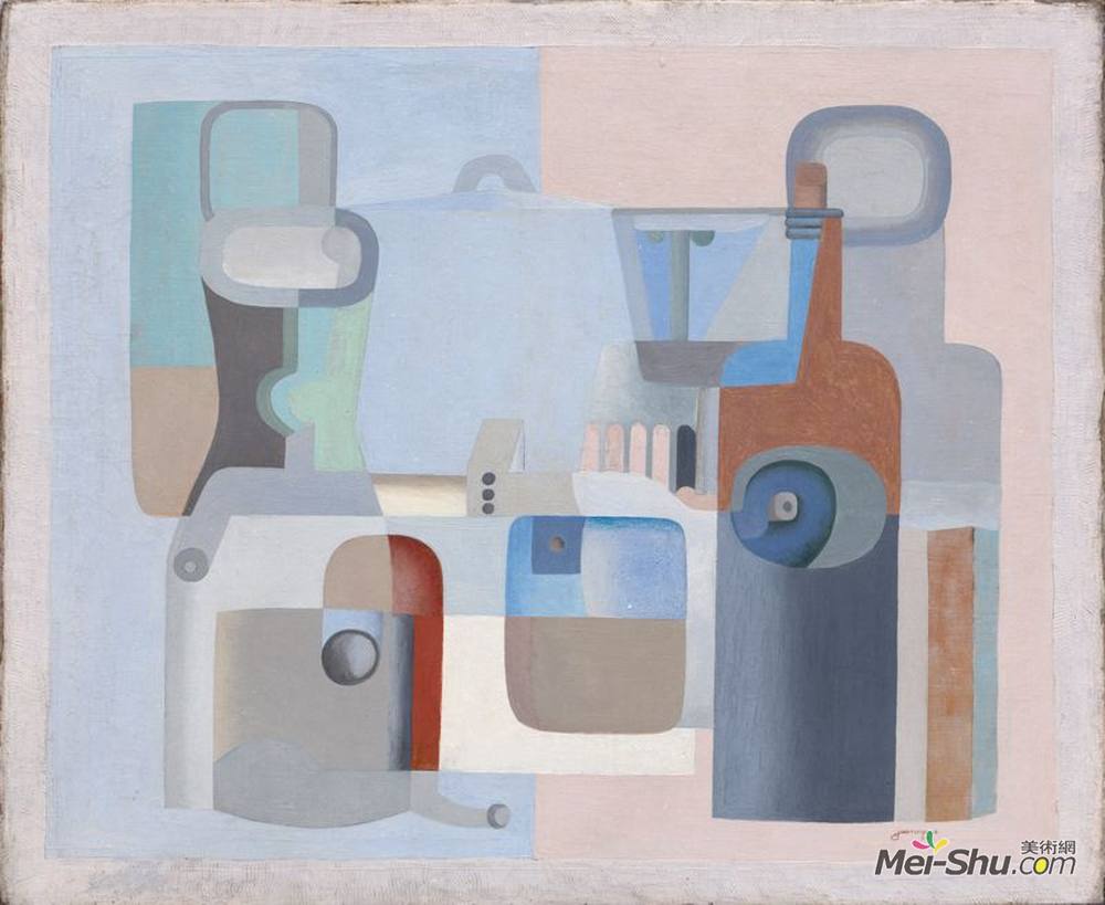 勒·柯布西耶(Le Corbusier)高清作品《静物充满空间》