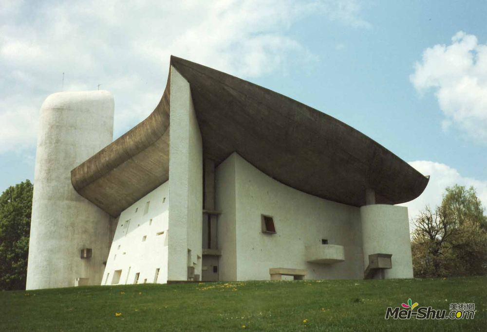 勒·柯布西耶(Le Corbusier)高清作品《Chapel of Note-Dame-Du-Haut》