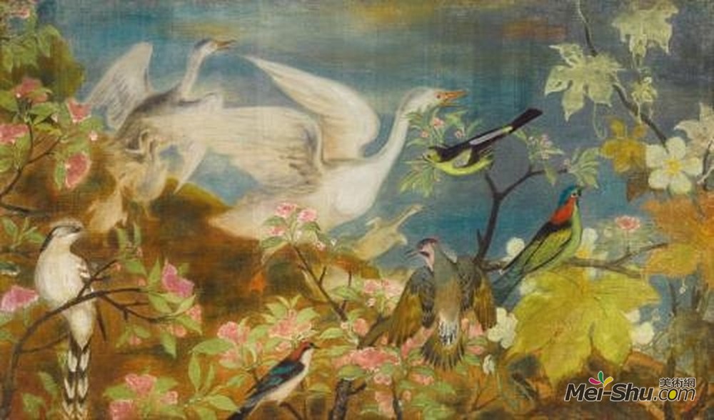 黎谱(Le Pho)高清作品《芙蓉鸟》