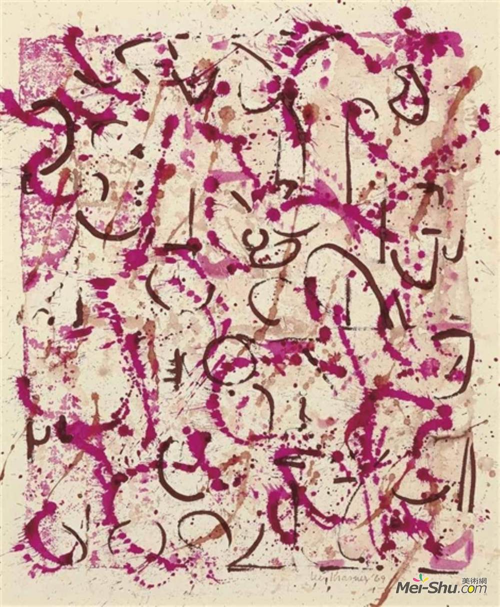 李·克拉斯纳(Lee Krasner)高清作品《无题》