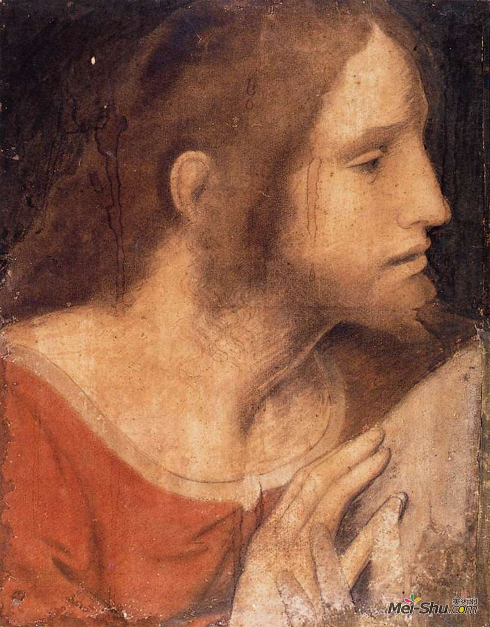 达·芬奇(Leonardo da Vinci)高清作品《圣杰姆斯少校》
