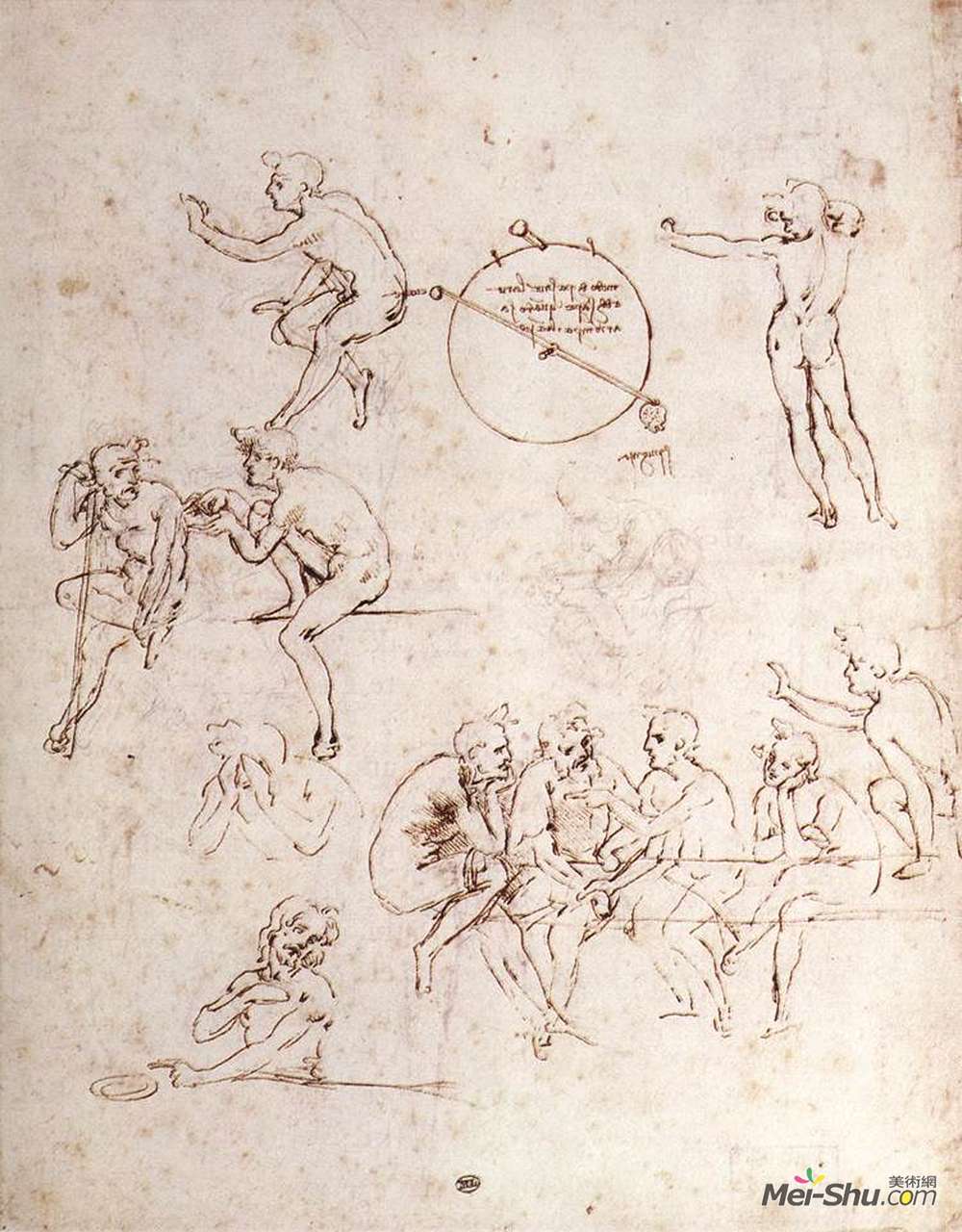 达·芬奇(Leonardo da Vinci)高清作品《形形色色》