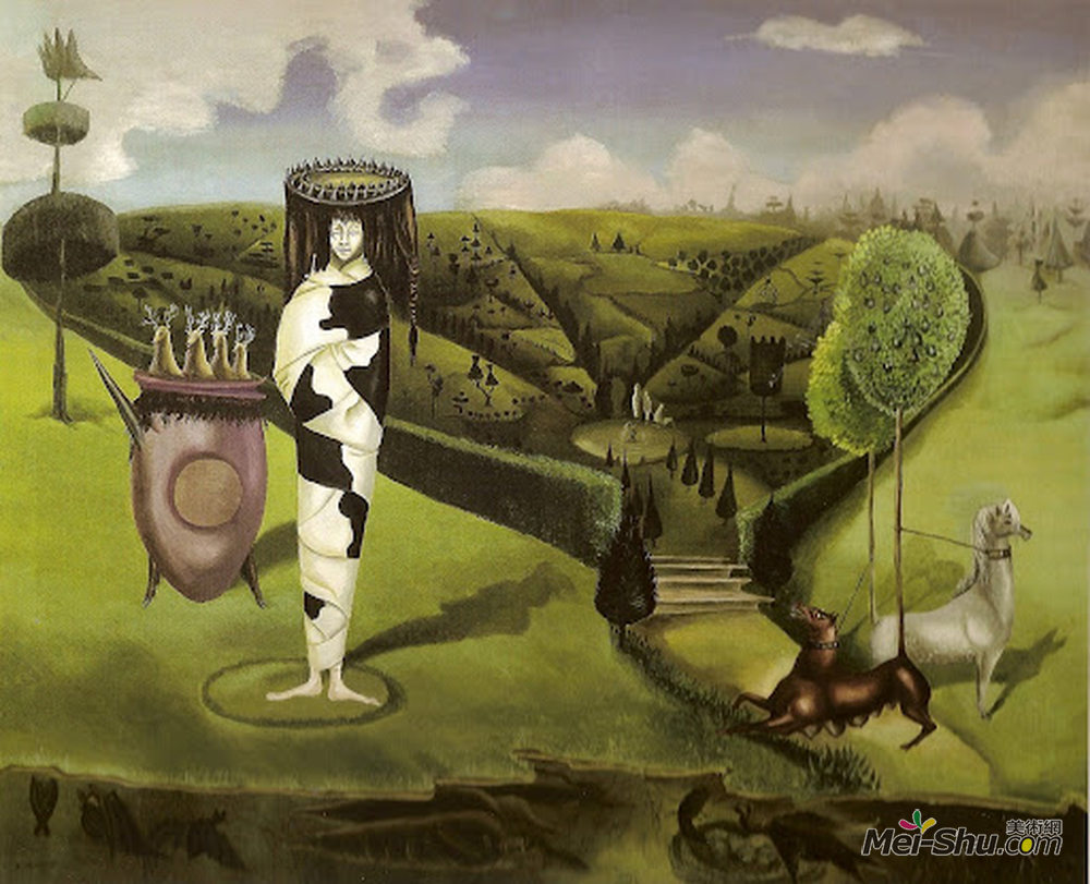 利奥诺拉·卡林顿(Leonora Carrington)高清作品《绿茶》