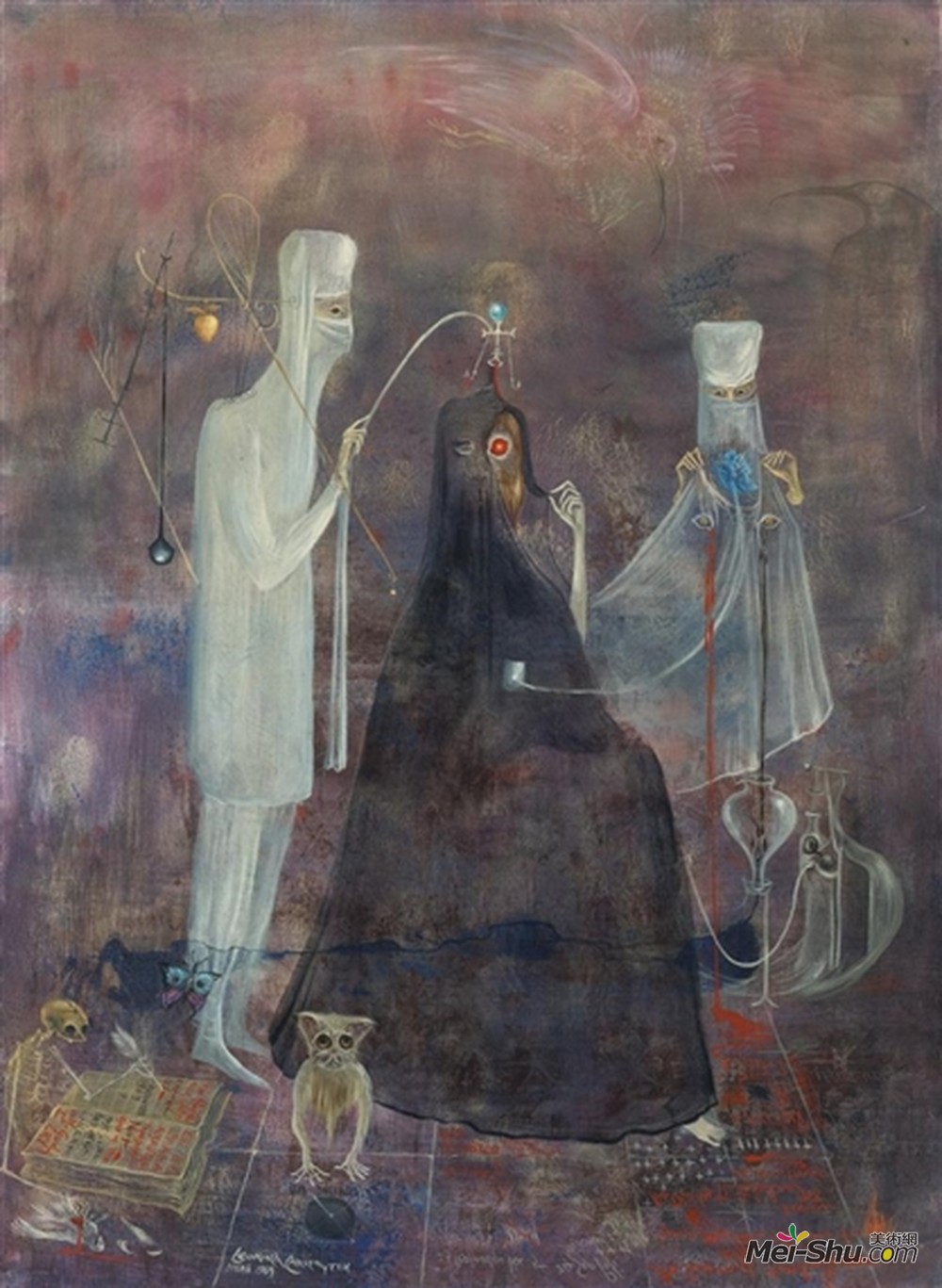 利奥诺拉·卡林顿(Leonora Carrington)高清作品《星期三手术》