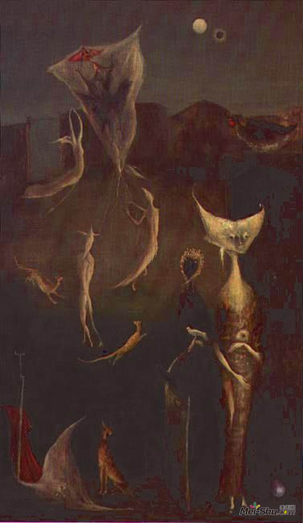 利奥诺拉·卡林顿(Leonora Carrington)高清作品《塞米因》