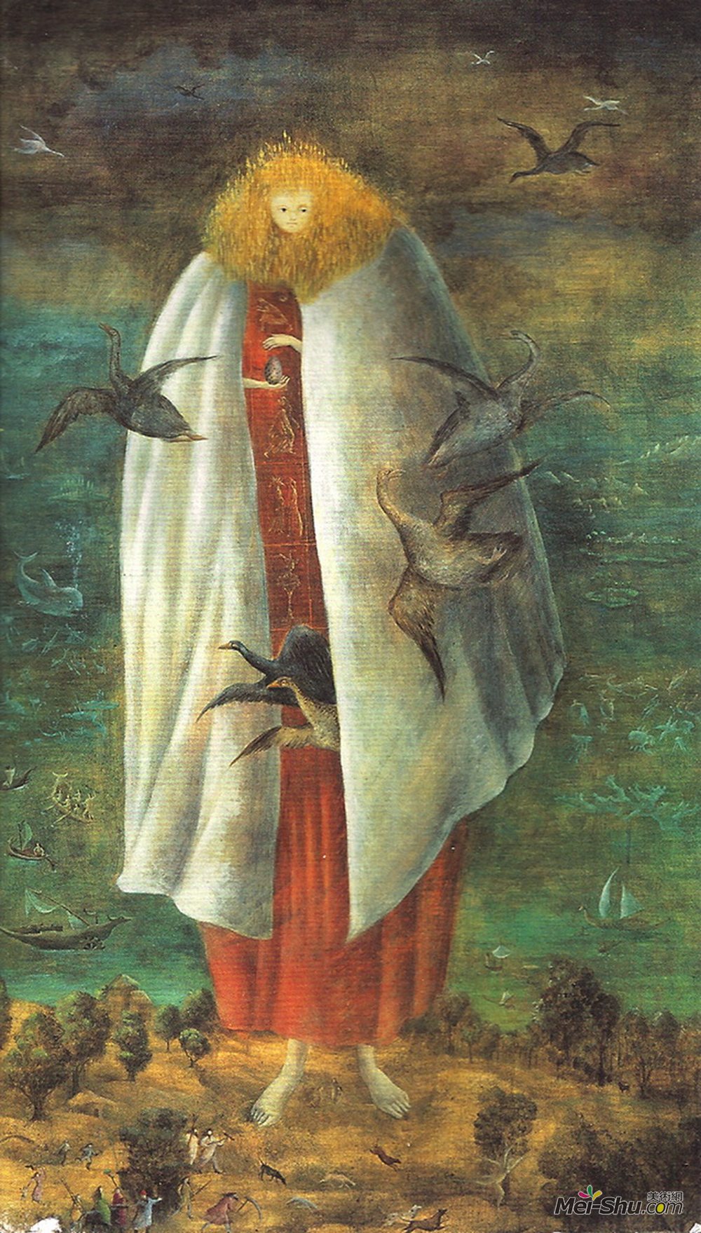 利奥诺拉·卡林顿(Leonora Carrington)高清作品《女巨人》