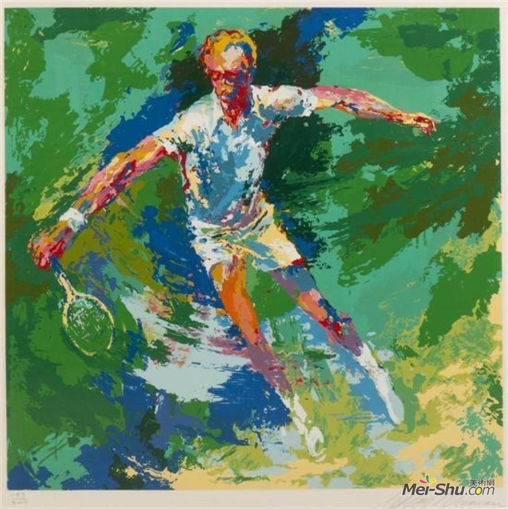 勒罗伊·内曼(LeRoy Neiman)高清作品《斯坦史密斯》