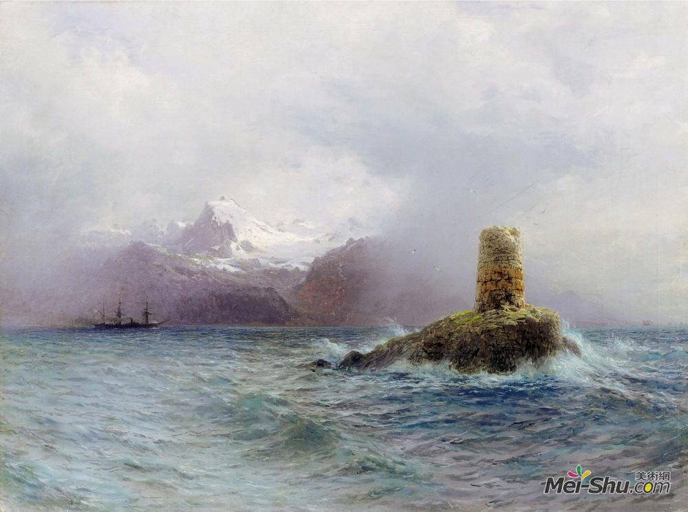 列夫拉格里奥(Lev Lagorio)高清作品《罗弗敦群岛岛》